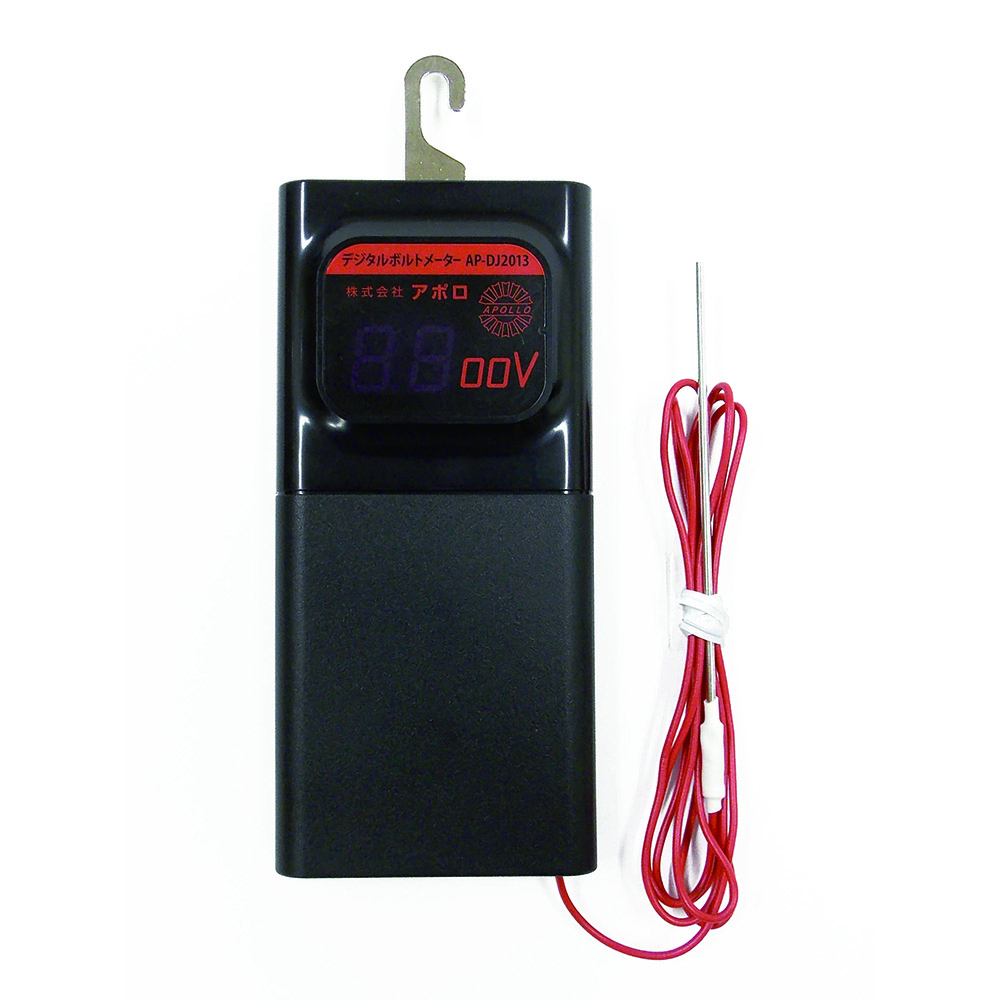 画像：電気柵デジタルボルトメーター