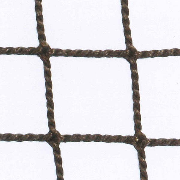 画像：無結 25mm目 茶色