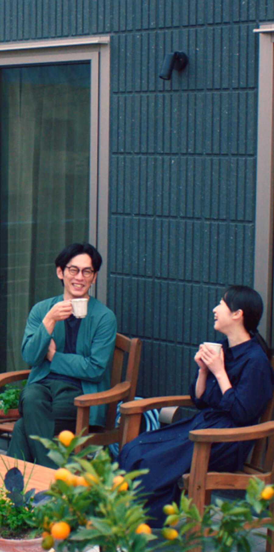 バルコニーで朝食を楽しみたい