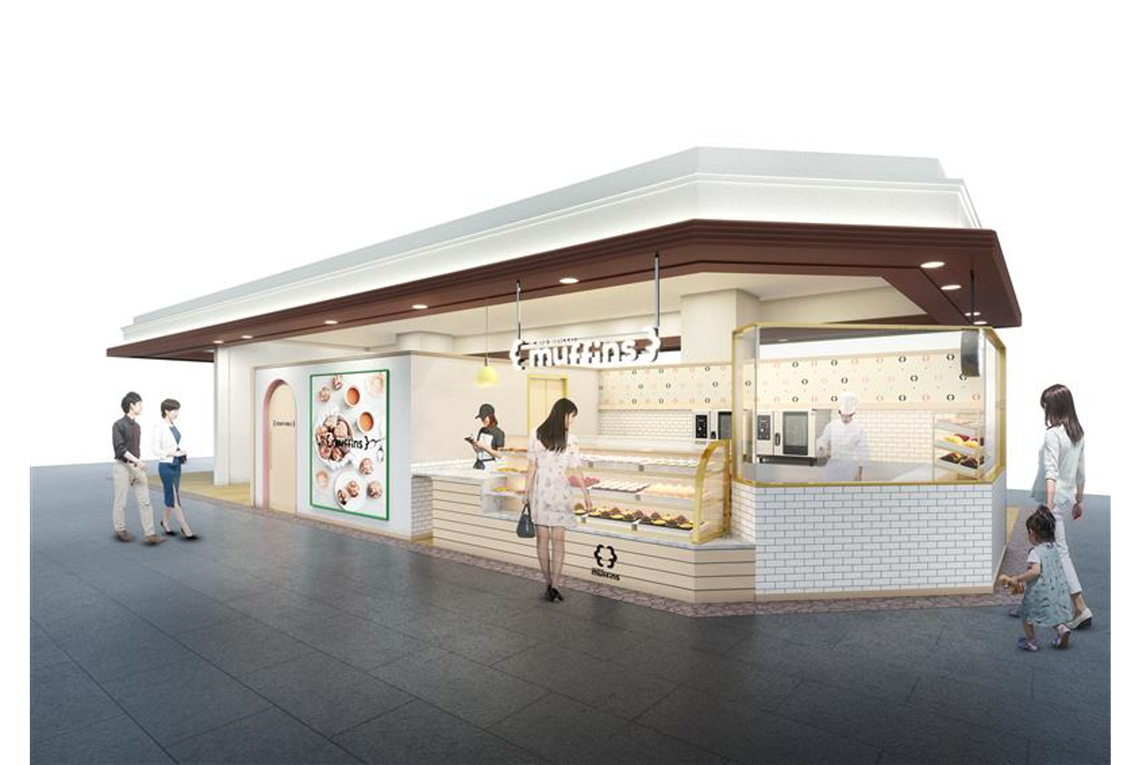 マフィン専門店「CAFE BRICCO muffins（カフェブリッコ マフィンズ